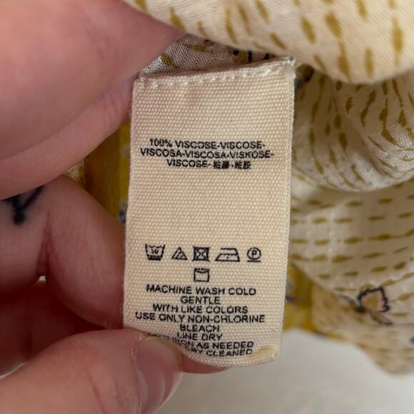 Free People But I Like It Top in Ivory Boho Size XS - Picture 7 of 7